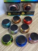 Altavoces Portátiles Inalámbricos Promocionales Baratos Personalizados, Mini Altavoces Exteriores Pequeños de Metal Coloridos