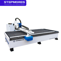 Routeur CNC 1325 avec couteau oscillant anti-vibration, couteau de découpe en V, carte PLC, pour le fraisage, la gravure et la découpe de carton, d'emballage et de mousse