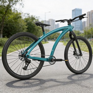 Bicicleta <span class=keywords><strong>de</strong></span> Carretera <span class=keywords><strong>de</strong></span> Fibra <span class=keywords><strong>de</strong></span> Carbono HX Modelo A5, 14 kg, Ligera, 28 Pulgadas, SHIMANO Deore <span class=keywords><strong>de</strong></span> 12 Velocidades, Freno <span class=keywords><strong>de</strong></span> Disco Hidráulico para Neumáticos - Product Image 1