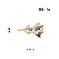 En gros Personnalisé Avion Pin Insigne En Alliage De Zinc Hélicoptère Avion Pin UV Impression Coulée Technique Ange Thème pour Souvenir