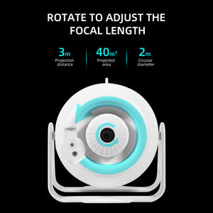 Proyector LED de Galaxia Espacial, Proyector de Estrellas Cósmicas, Luz Nocturna de Cielo Estrellado con Altavoz y Control Remoto para Decoración de Dormitorio, Regalo de Navidad para Niños - Product Image 5