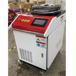 Machine de soudage de nettoyage de découpe laser à fibre tenue dans la main 5 en 1 pour l'enlèvement de revêtement de poudre de peinture de rouille de fer d'acier inoxydable en métal - Product Image 4