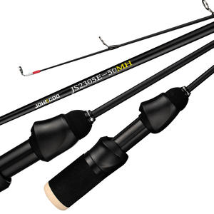 Mini 50cm 2-teilige Glas-Stahl-Eisangelrute 40g Winter-Ventilschaft-Schnitt Transparenter Weicher Schwanz Weitwurf - Product Image 6