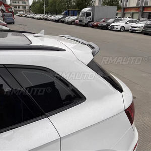 Aileron de coffre arrière de style V pour Audi Q5 Q5L 2019 2020 2021 2022 2023, en ABS de haute qualité, accessoires de carrosserie - Product Image 5