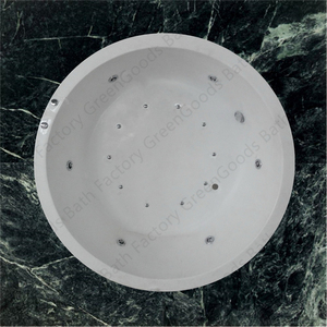 Bañera redonda <span class=keywords><strong>de</strong></span> lujo <span class=keywords><strong>para</strong></span> interiores, <span class=keywords><strong>Spa</strong></span> <span class=keywords><strong>de</strong></span> burbujas <span class=keywords><strong>de</strong></span> aire, bañeras <span class=keywords><strong>de</strong></span> masaje - Product Image 6