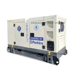 Genset listrik Super senyap, generator Diesel elektrik 80kw 100kva US Epa untuk mesin Viking