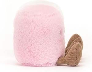 ぬいぐるみピンクと白マシュマロぬいぐるみフードぬいぐるみ子供用CE工場直販 - Product Image 5