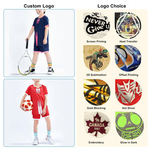 Derniers modèles de maillots de football pour hommes adultes, ensemble de vêtements de football d'équipe, uniformes de football personnalisés, respirants, manches courtes pour l'été - Product Image 5