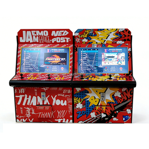 Cabinato Arcade Retrò in Legno da 32 Pollici per 2 Giocatori 110V/220V Macchina da Gioco Videogame di Combattimento all'Ingrosso Console di Intrattenimento per Bambini - Product Image 3