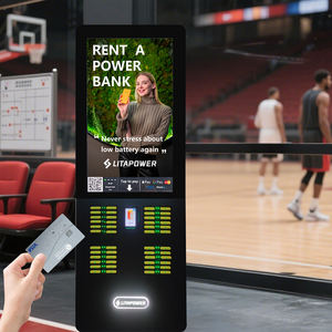 Kiosque de location de batteries externes <span class=keywords><strong>Lita</strong></span> avec lecteur de carte, distributeur automatique de batteries externes avec système de point de vente et certifications CE/FCC/ROHS - Product Image 2