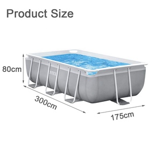 Intex 26784 <span class=keywords><strong>piscine</strong></span> extérieure en plastique à cadre métallique 3M pour adulte avec pompe à filtre et échelle - Product Image 2