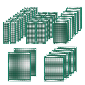 Carte universelle FR-4 double face étamée 5x7cm 1.6mm en fibre de verre pour prototypage de Sunsoar SA0000 (type breadboard) - Product Image 3