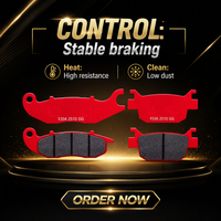 Nouvelles plaquettes de frein à disque en fibre de carbone CVO pour scooter Sundiro NS150GX, ensemble de remplacement