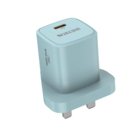Adaptateur de chargeur super rapide WISESIR 25W PD QC3.0 Mini Type-C PD avec protection OTP Z25-UK pour S24/S23 Ultra