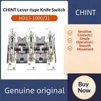 CHINT HD13-1000/31 Boîtier de distribution photovoltaïque 3P à quatre pôles 1000A avec couvercle en verre, interrupteur-couteau isolateur de puissance, Chine
