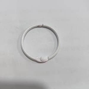 Accessoires de bijouterie DIY, style luxe léger, 30 mm, porte-clés en métal coloré peint, anneau à feuilles mobiles, anneau pour carte, chaîne de sac faite à la main - Product Image 6