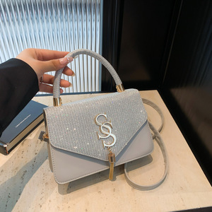 2026 Summer New Fashion Retro Stylish Lightweight Underarm Medium Square Single-Shoulder Crossbody Cover Solid Color PU - Product Image 2