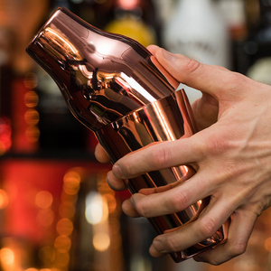 Mini mélangeur en cuivre personnalisé, outil de barman, vente en gros, en vrac, petit <span class=keywords><strong>Shaker</strong></span> à <span class=keywords><strong>Cocktail</strong></span> en acier inoxydable, couleur or Rose, 500ml - Product Image 4