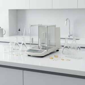 Máquina Analizadora de Oro Longteng ESJ220-4AM para Análisis de Pureza, Precisión de 0.0001g, Capacidad de 220g, Calibración Interna de Laboratorio - Product Image 5