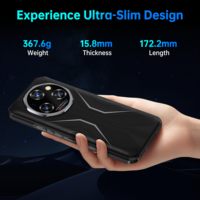Smartphone robuste Oukitel WP55 6,6 pouces FHD+ 12 Go+256 Go 11000 mAh Charge 33 W Appareil photo 32 MP+108 MP Double SIM 5G