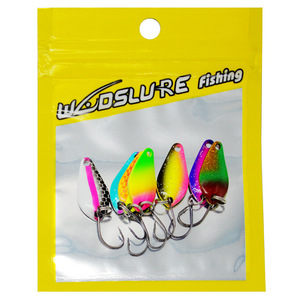 Newbility Esca Artificiale Spoon da Pesca per <span class=keywords><strong>Trota</strong></span> di Alta Qualità, 2,5 cm 2 g, 5 Pezzi per Confezione - Product Image 2