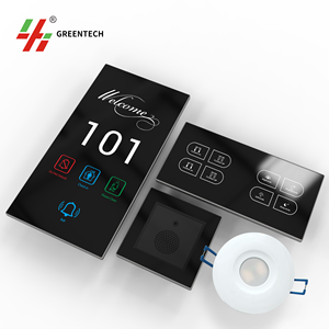 Mạng RS485 tính năng cuộc sống thông minh EU tuân thủ hệ thống tự động hóa phòng khách sạn thông minh Greentech với vật liệu nhôm & PC - Product Image 1