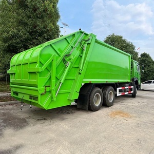 Meilleures ventes SINOTRUK HOWO 6X4 Camion compacteur de déchets pour la collecte des déchets municipaux et le nettoyage urbain - Product Image 5