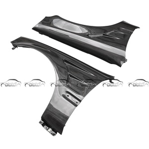 OLOTDI HC Style - Molduras de Fibra de Carbono Personalizadas, Color Negro Carbón, Acabado Pulido, para Ventilaciones Laterales de Parachoques, para K8 1996-1998 - Product Image 3