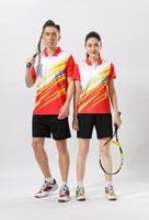 Kaos Polo Badminton Custom Print Cepat Kering Menyerap Keringat Pakaian Latihan Klub Tim Grosir Logo Custom