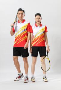 Polo de badminton personnalisé à impression rapide, anti-humidité, pour club et équipe, entraînement, vente en gros, logo personnalisé - Product Image 5