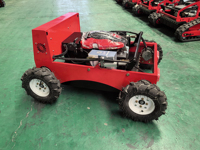 Tondeuse à gazon agricole robotisée automatique professionnelle sans fil 4x4 tout-terrain 4 temps de fabrication chinoise