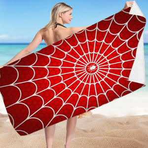 Spider-Man Cartoon Series Toallas de playa Microfibra de doble cara Fleece Natación Toallas de baño Toallas de secado rápido - Product Image 2