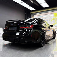 Alerón Trasero de Fibra de Carbono Estilo G80 AD V2 para BMW M3 G80 Serie 3 G20, Kit de Carrocería