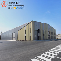 Structure en acier léger préfabriquée robuste pour atelier industriel durable et entrepôt en Acier Léger pour l'Amérique du Nord