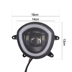 YongJin ATV Light Kit faro DRL con abbagliante bianco per <span class=keywords><strong>Peugeot</strong></span> <span class=keywords><strong>Django</strong></span> 125 - Product Image 3