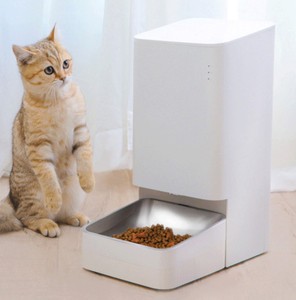 Xiaomi Mijia เครื่องให้อาหารสุนัขแมวเครื่องให้อาหารสัตว์เลี้ยงอัจฉริยะที่ป้อนผ่านแอป WiFi รีโมทคอนโทรลที่ให้อาหารสัตว์เลี้ยงอัตโนมัติพร้อม4L - Product Image 2