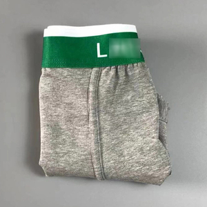 Boxer da <span class=keywords><strong>Uomo</strong></span> a Vita Media in Cotone Traspirante e Confortevole con Logo Personalizzato Stile Brand di Moda - Product Image 3