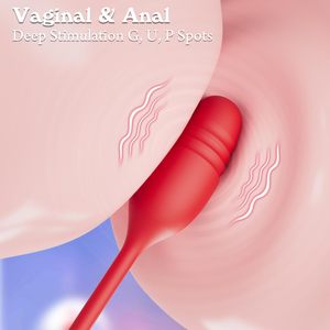3 in 1 klitoris vajina kedi pompa stimülatörü emme dil yalama g-spot vibratör kadınlar titreşimli atlama yumurta ile seks oyuncak gül - Product Image 3