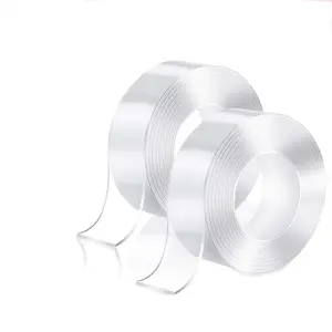 China Custom Wholesale Waterproof Reusable High Quality Transparent Household Double Side Nano Tape