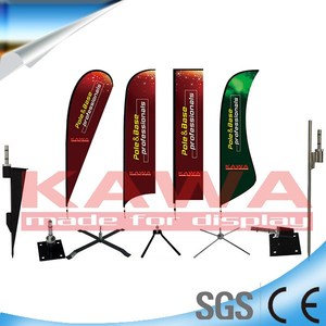 Kit de bandera de plumas baratas de 8 pies con diferentes opciones de soporte de base de bandera para publicidad - Product Image 5