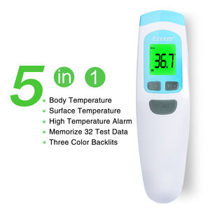 Thermomètre infrarouge numérique <span class=keywords><strong>sans</strong></span> <span class=keywords><strong>contact</strong></span> pour enfants, affichage LCD médical de qualité hospitalière, pour le front des bébés - Product Image 3