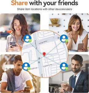 نظام مزدوج ، تحديد مواقع andr IOS ، العثور على تطبيق Hub الخاص بي متوافق مع مفتاح Finder للحيوانات الأليفة ، مادة بلاستيكية - Product Image 3