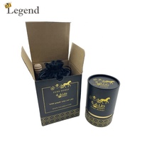 Boîtes d'emballage en carton cylindriques en papier, taille personnalisée, 250g 500g, tube d'emballage pour bouteille en verre, pot de miel de Manuka, boîte cadeau pour miel