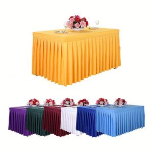 China 120 <b>Round</b> <b>Table</b> Cloth Custom Logo Polyester Fabric Rectangle <b>Tablecloth</b> <b>for</b> Event - Product Image 4