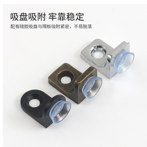 Zinc Alloy <b>Shelf</b> Support Bracket For Wood And Glass Cabinet Furniture Hardware Connector Durable Heavy Duty - Product Image 4