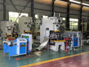 45Ton Fully Automatic Pneumatic <strong>Punch</strong> Aluminum Foil Lunch Box Production <strong>Line</strong> - Product Image 2