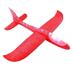 फोम हाथ फेंकने हवाई जहाज खिलौना, उड़ान मोड ग्लाइडर जड़ता विमानों मॉडल, विमान विमानों के लिए बच्चों को घर के बाहर खेल