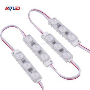 Module LED haute tension 3 LED AC110V220V SMD2835 Super Blanc 7000K pour lettres lumineuses et caissons lumineux publicitaires - Product Image 1