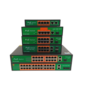 สวิตช์ AI Ethernet PoE 10 พอร์ต Gigabit พร้อม 2 Uplink 2 SFP Watchdog ป้องกันไฟกระชาก 6KV ขยายระยะ 250 ม. สำหรับกล้อง IP มีสินค้าในสต็อก - Product Image 6