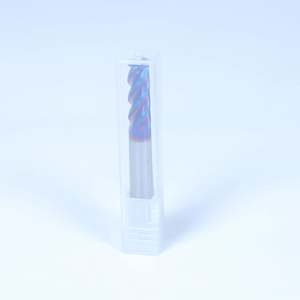 Fraise à plaquettes plates spéciales en acier au tungstène CNC, revêtement nano, OEM/ODM, 65 degrés - Product Image 3